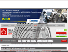 Tablet Screenshot of gumiszereles.com